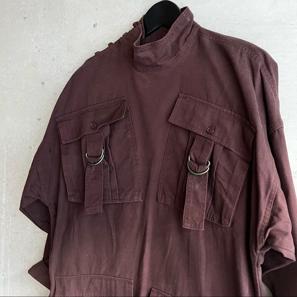 INSPR by Tezza Brown Military Dress, medium - Picture 6 of 7